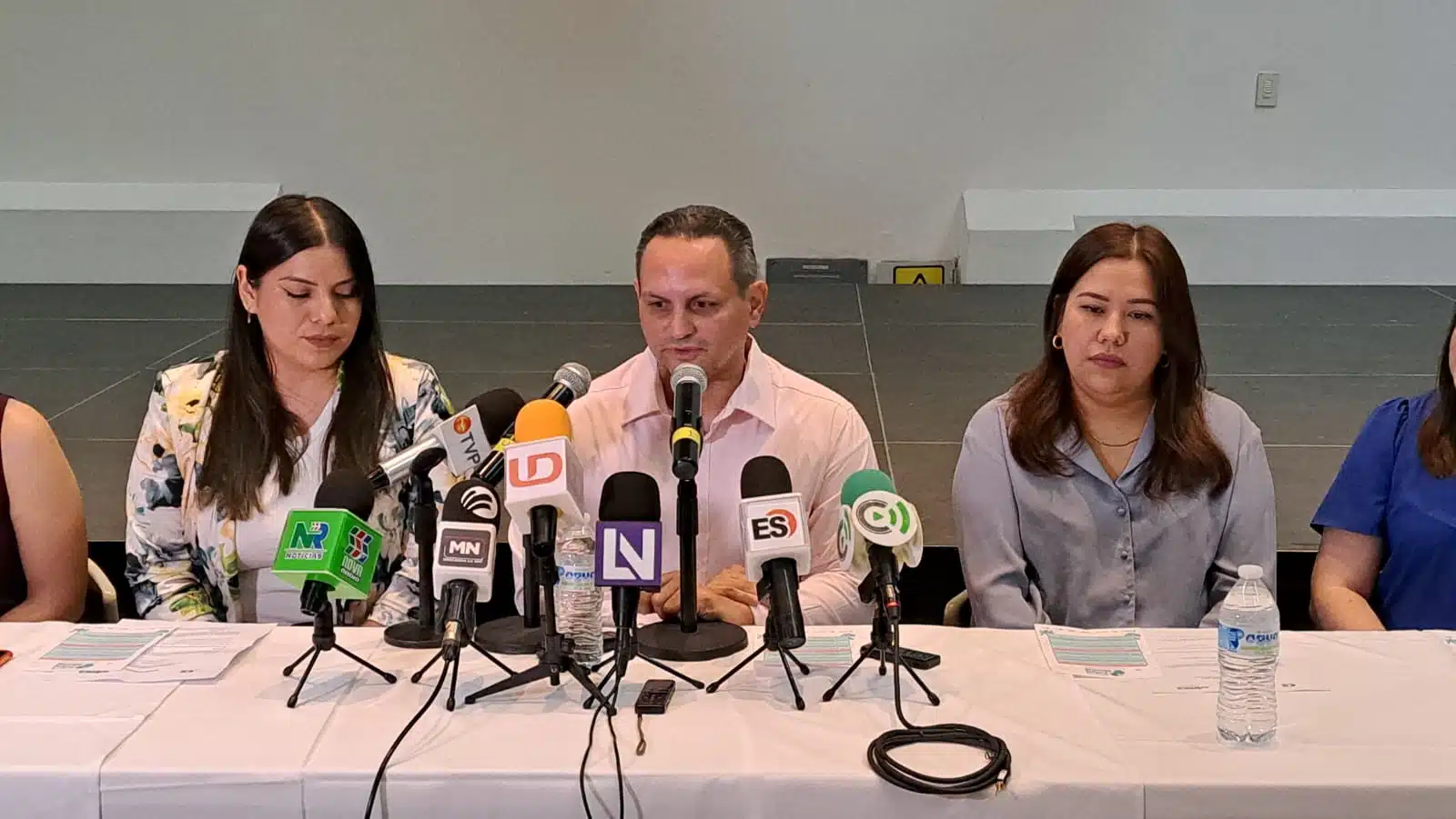 Rueda de prensa del Congreso de Salud Mental en Los Mochis