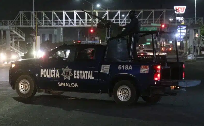 Agentes policiacos se desplegaron por la zona para hacer recorridos de búsqueda, pero no localizaron las unidades.