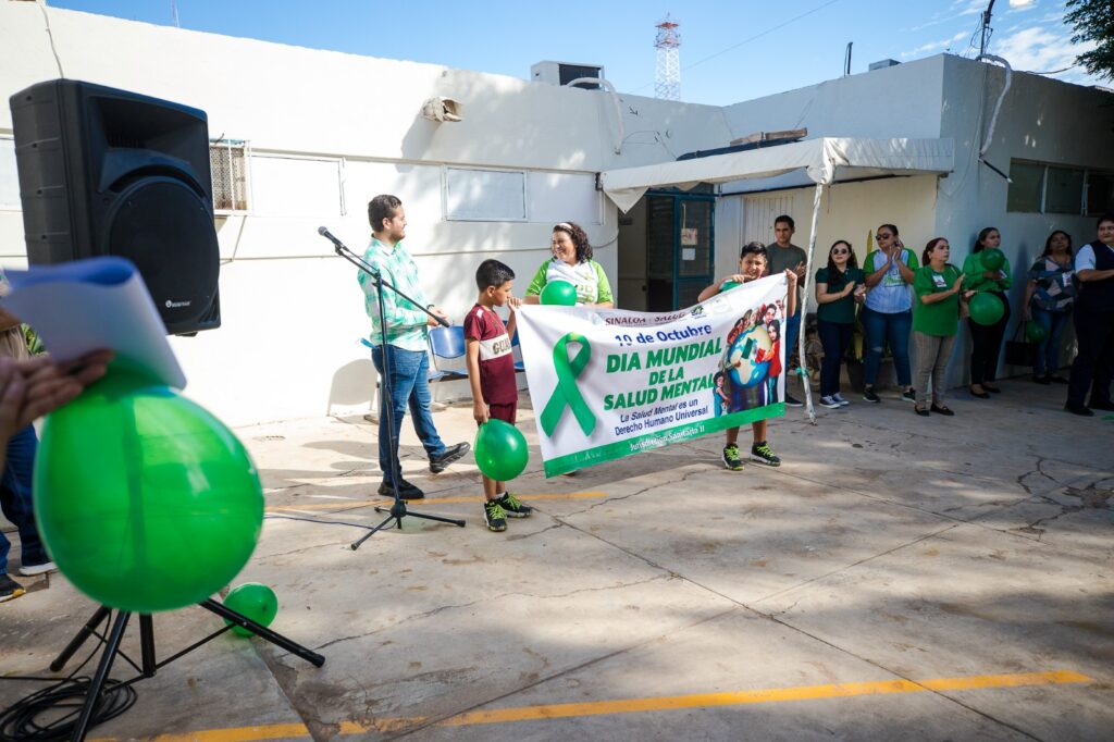 Actividades preventivas en Guasave por el Día de la Salud Mental