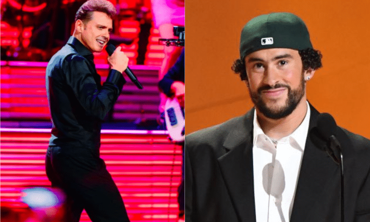 Bad Bunny asiste a concierto de Luis Miguel