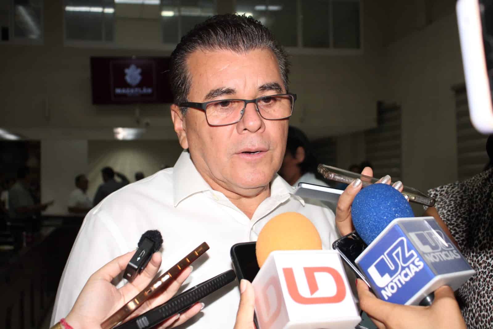 Édgar González Zatarain, alcalde de Mazatlán.