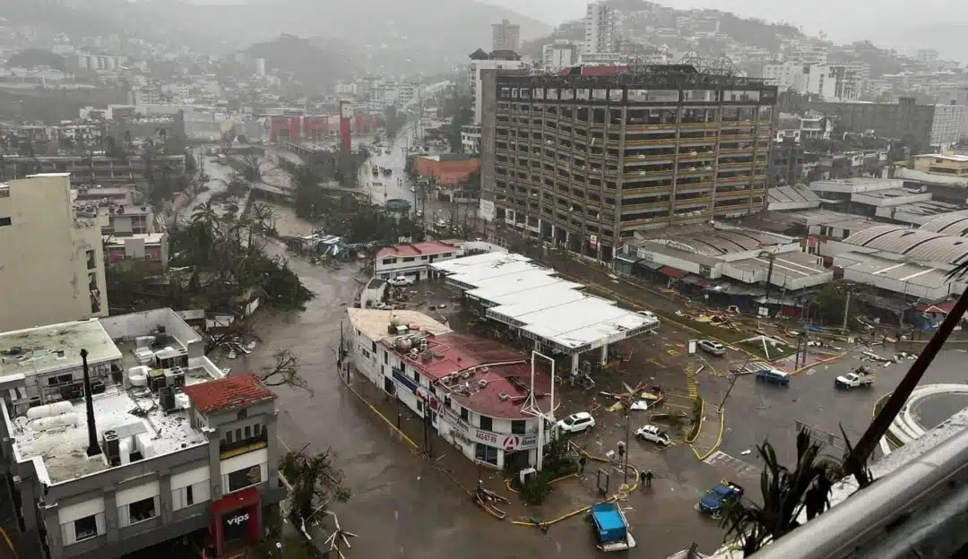 El huracán Otis afectó también el sistema de alerta sísmica