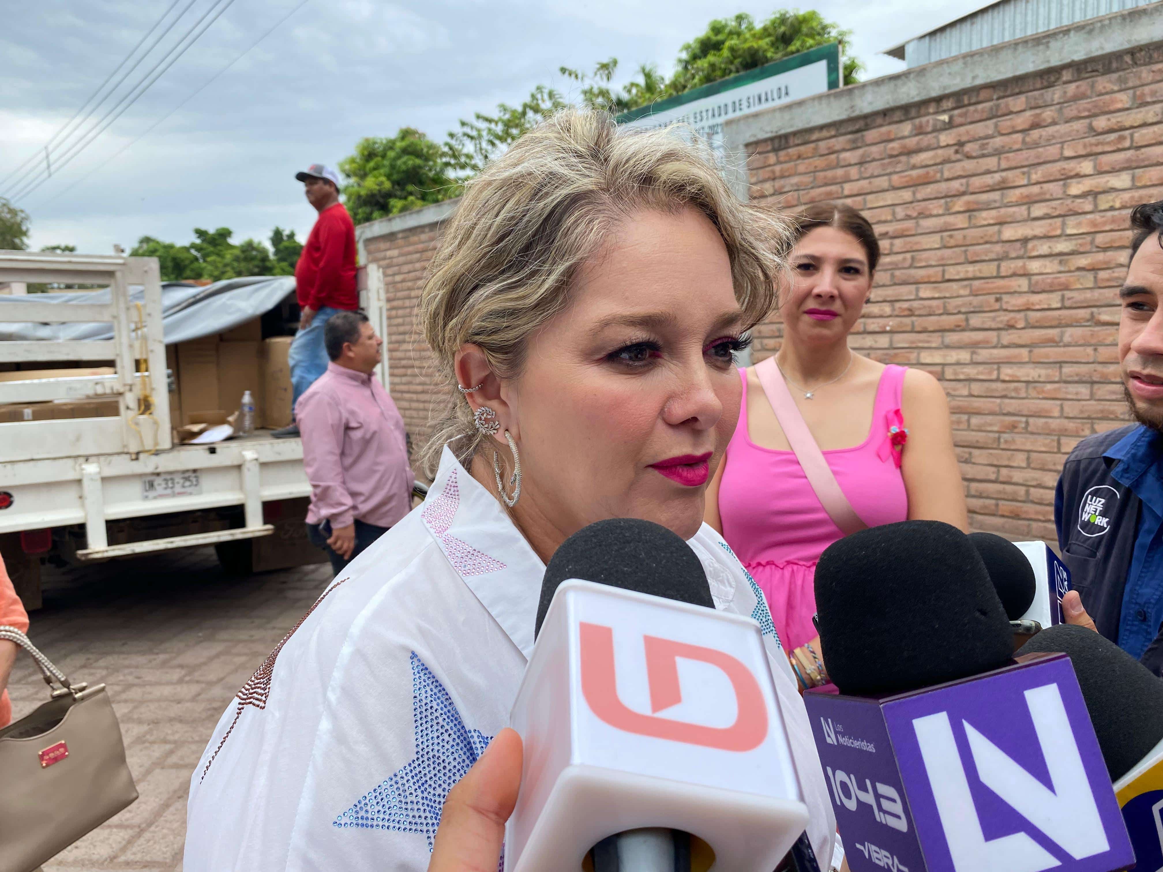 presidenta estatal del DIF, Eneyda Rocha Ruiz