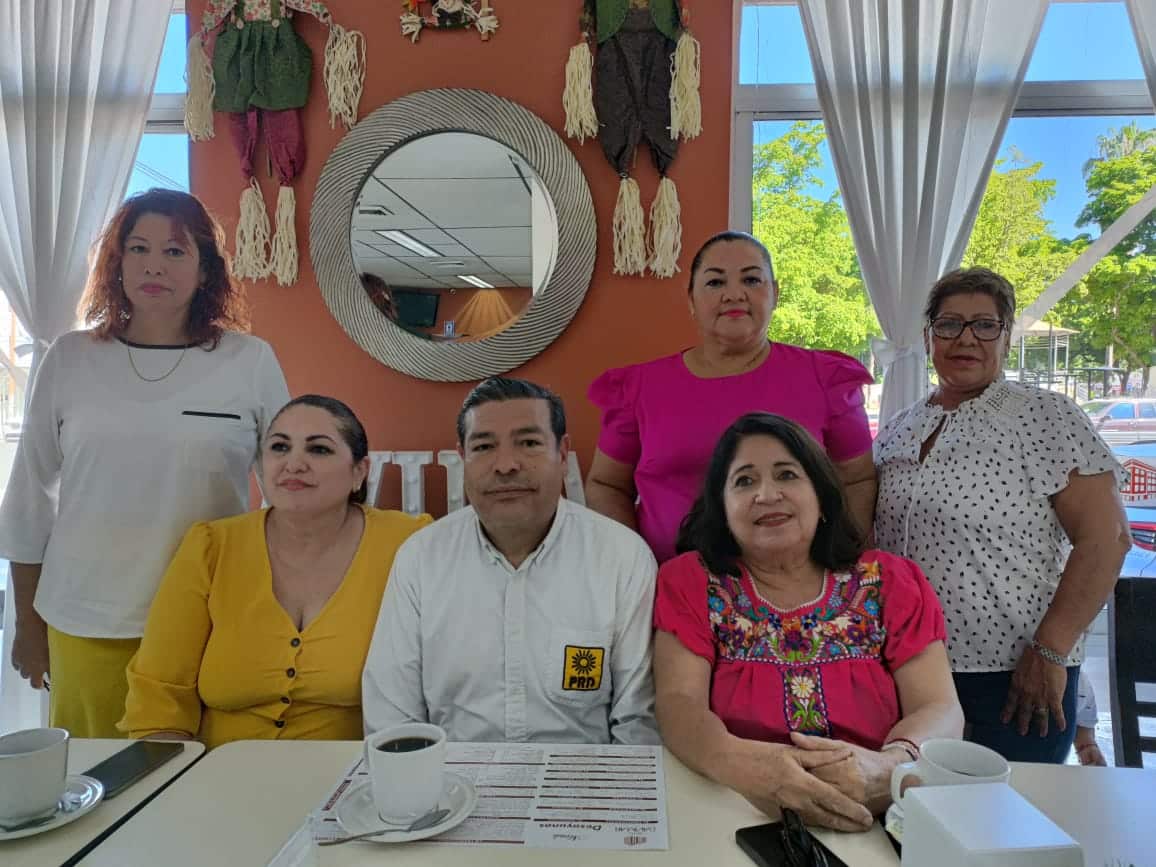 Aspirantes de la alianza en el Frente por México.
