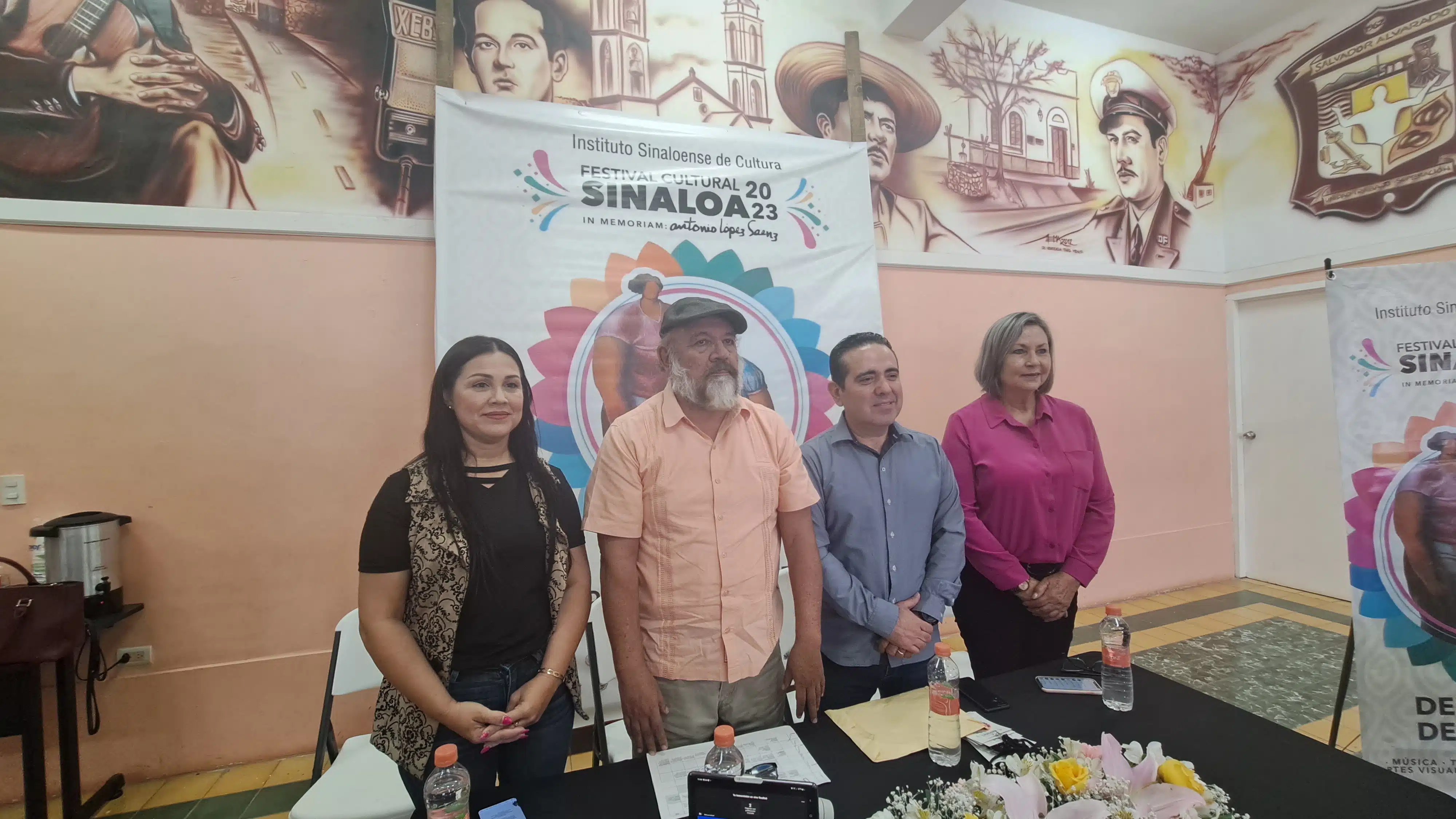 Presentación del programa del Festival Cultural Sinaloa 2023.