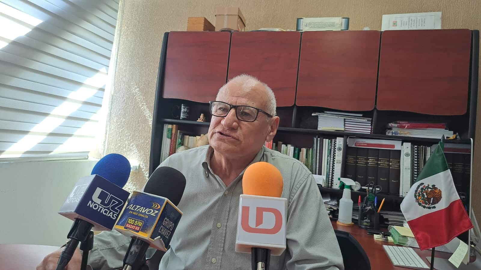 Francisco Javier Orduño Cota, gerente de la Junta Local de Sanidad Vegetal del Valle del Fuerte.