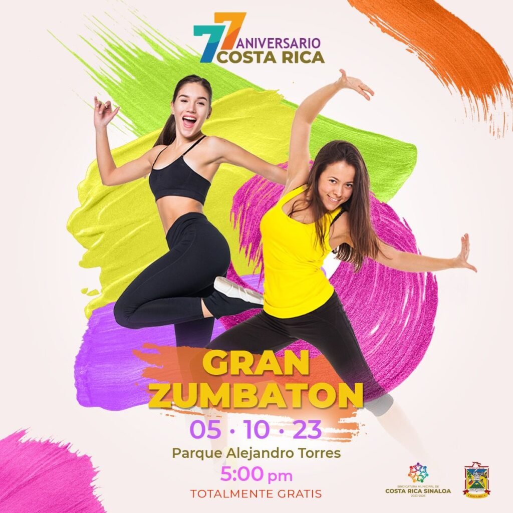 Gran Zumbatón en Costa Rica Culiacán