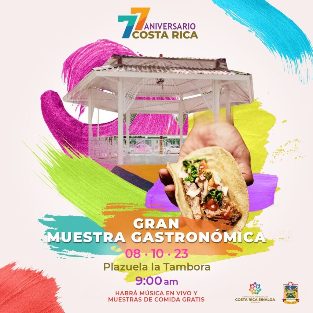 Gran muestra gatronómica en Costa Rica Culiacán