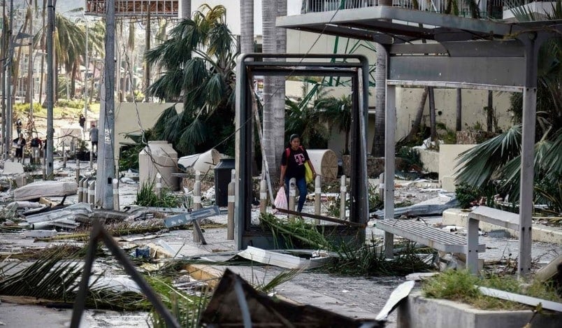 Piden apoyo para familias damnificadas en el estado de Guerrero.
