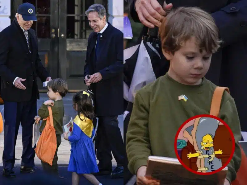Antony Blinken disfraza a sus hijos con referencias a Ucrania