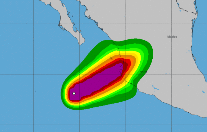 Huracán Lidia. NHC