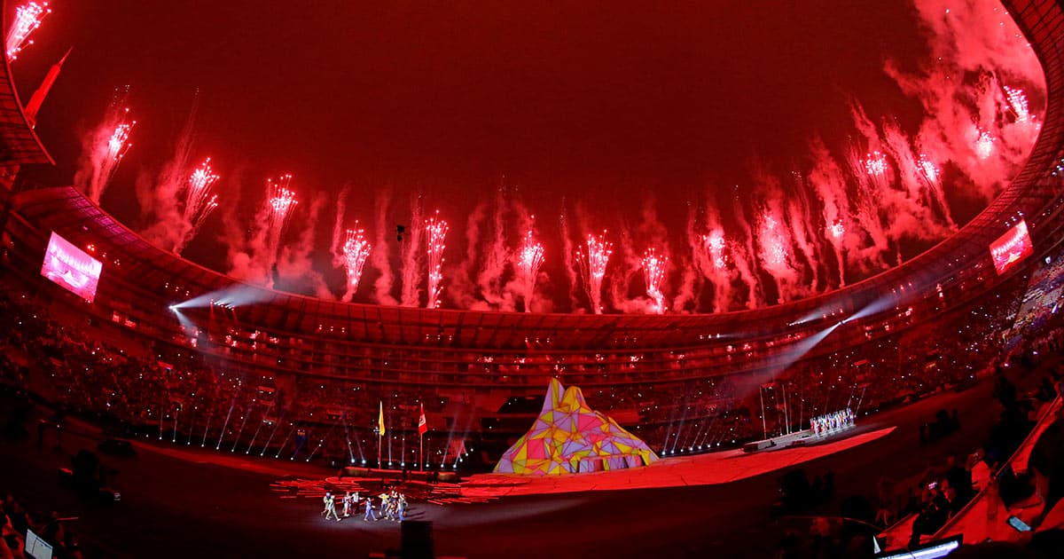 Evento de Inauguración en estadio