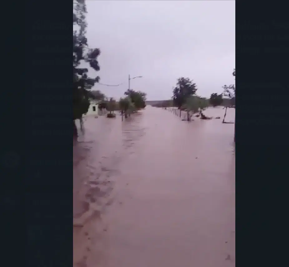 Inundaciones en Nío, Guasave