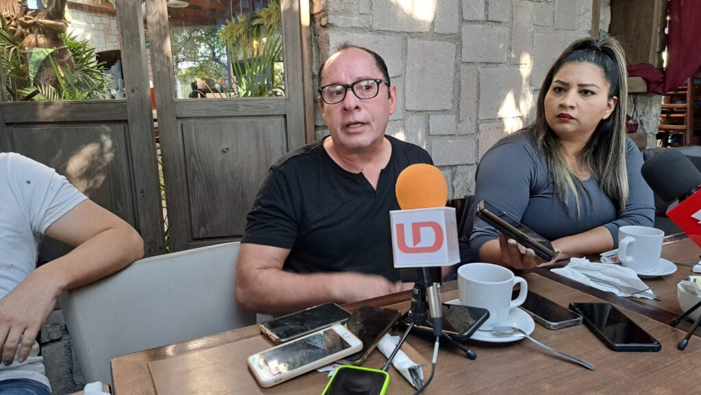 Jorge Campuzano González en conferencia de prensa