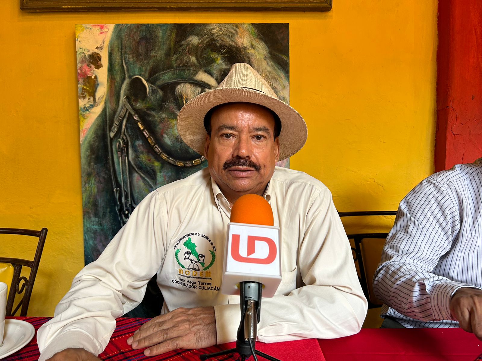 Juan Vega Torres, líder del MODEM de SNTE 53