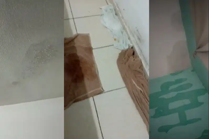 Las paredes “lloran” y sale agua hasta del piso en algunas viviendas de Culiacán 
