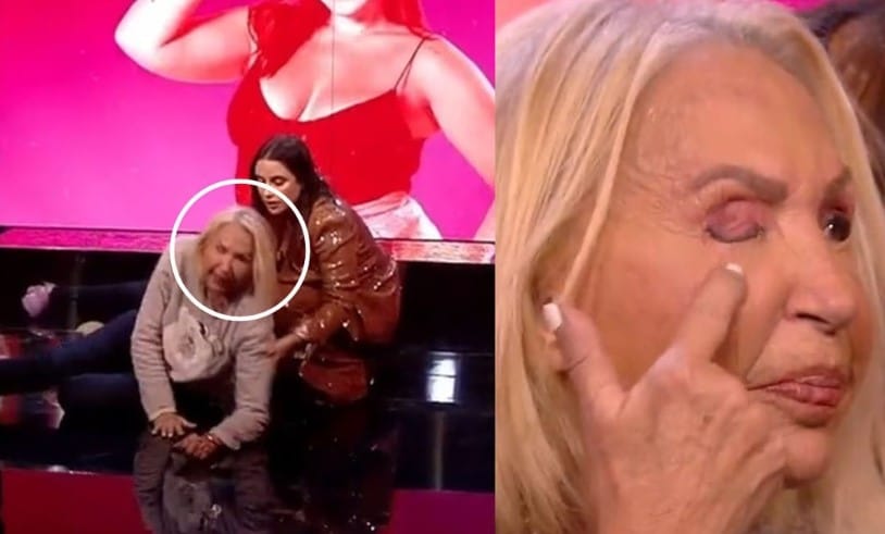 Laura Bozzo sufre incidente con su maquillaje