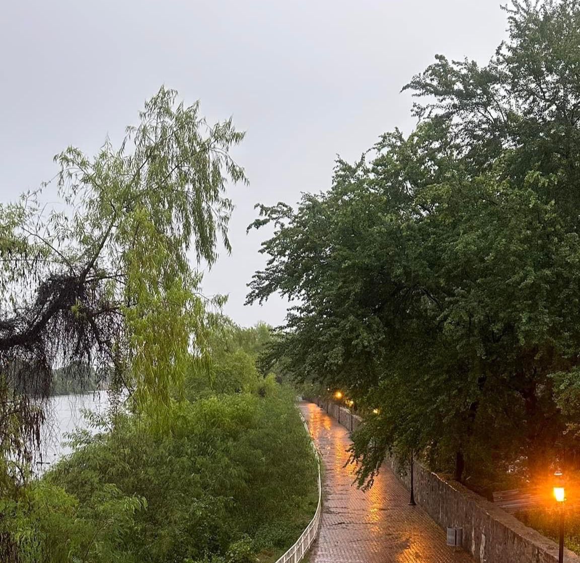 Lluvia en El Fuerte