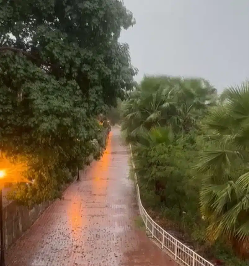 Lluvias leves en Topolobampo por la tormenta tropical Norma