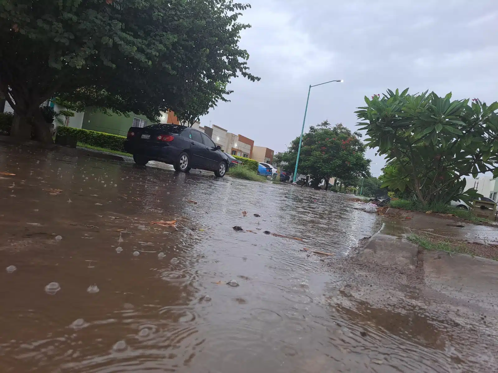 Lluvia gotas de agua