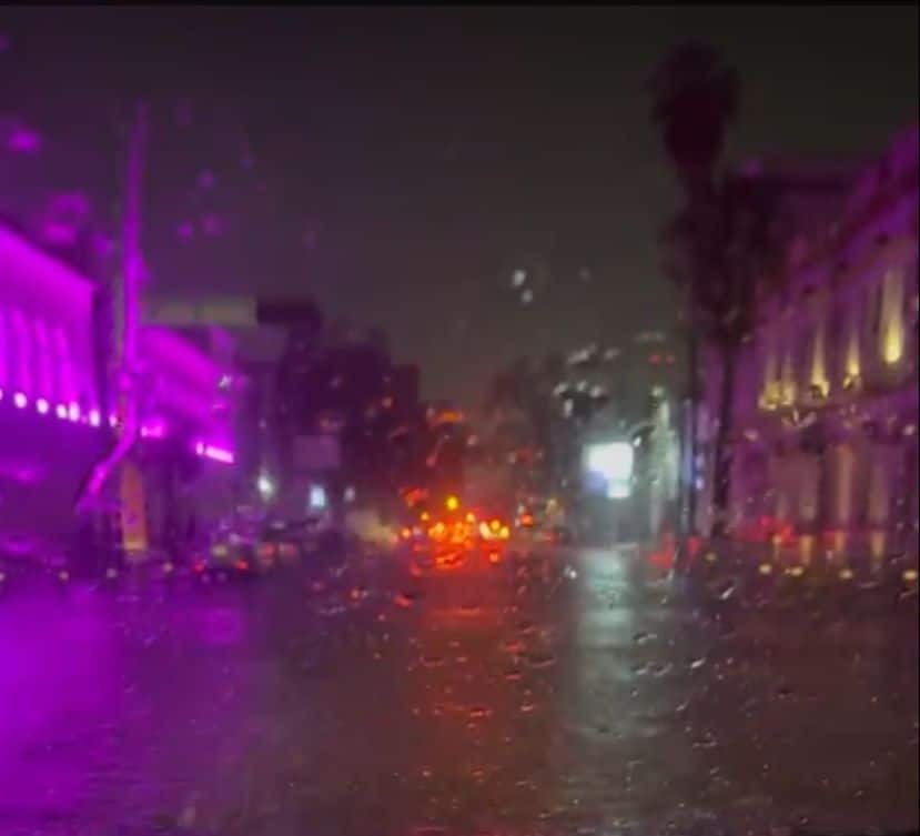 Lluvias en Ahome por tormenta tropical Norma