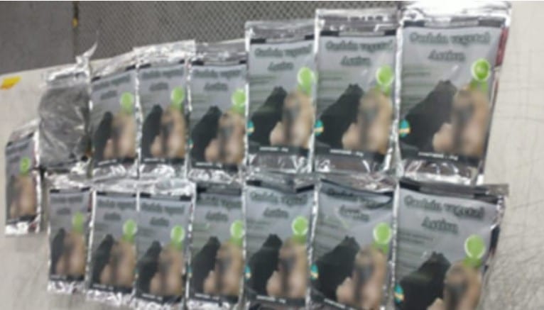 Aseguran mascarillas con Crystal en Querétaro