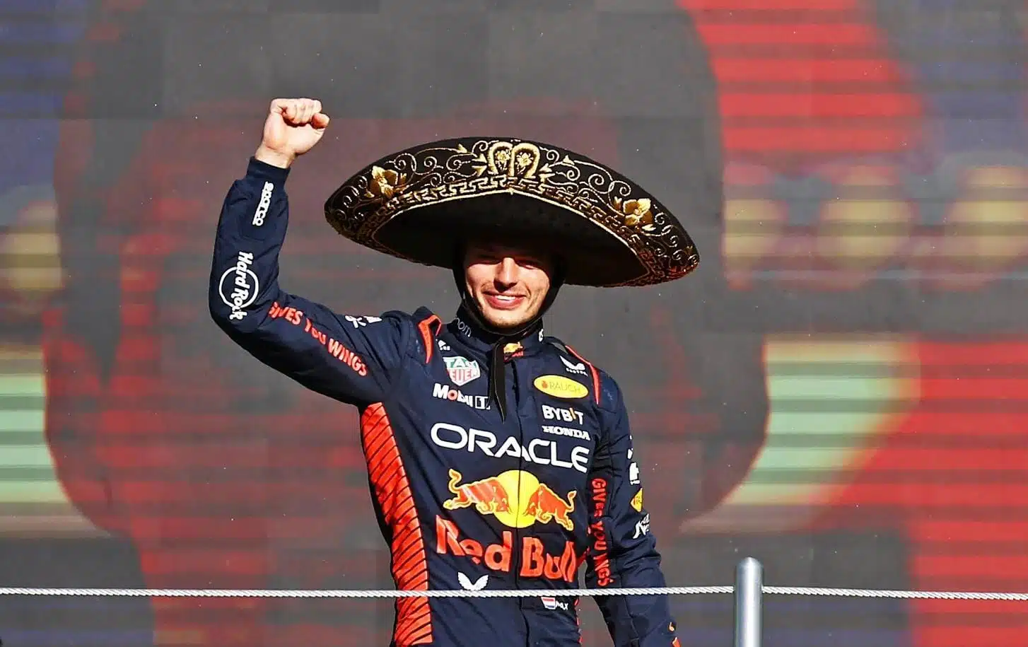 Max Verstappen en la GP de la Ciudad de México