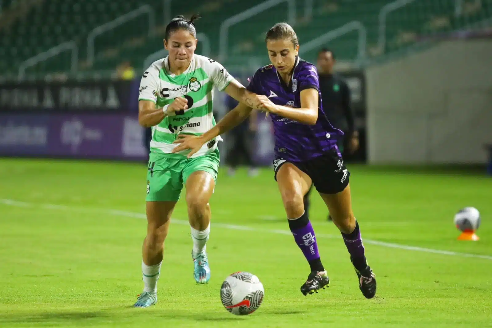 Mazatlán Femenil estuvo cerca de sumar su primera victoria, pero Santos empató en los minutos finales.