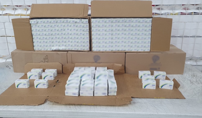 Cajas de medicamento controlado