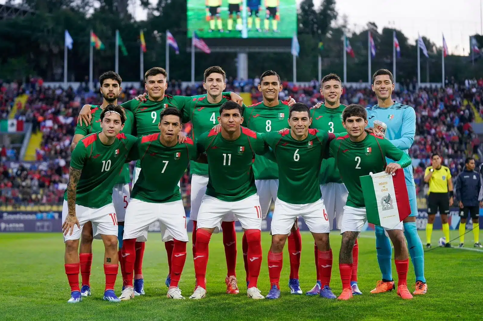 México Sub-23 cae ante el anfitrión en Juegos Panamericanos Santiago 2023