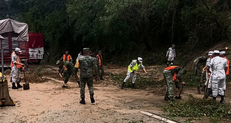Militares en Acapulco