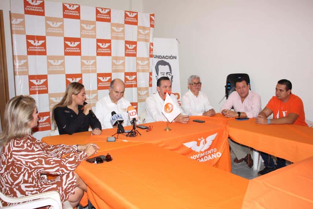 Movimiento Ciudadano en conferencia de prensa