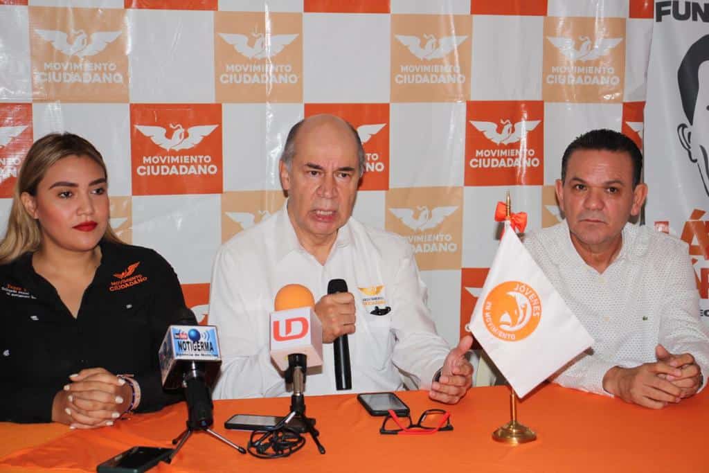Movimiento Ciudadano en conferencia de prensa