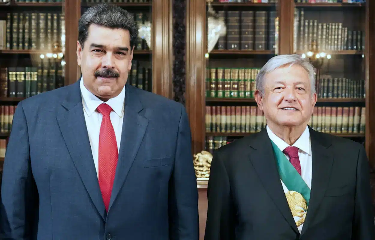 Nicolás Maduro y AMLO
