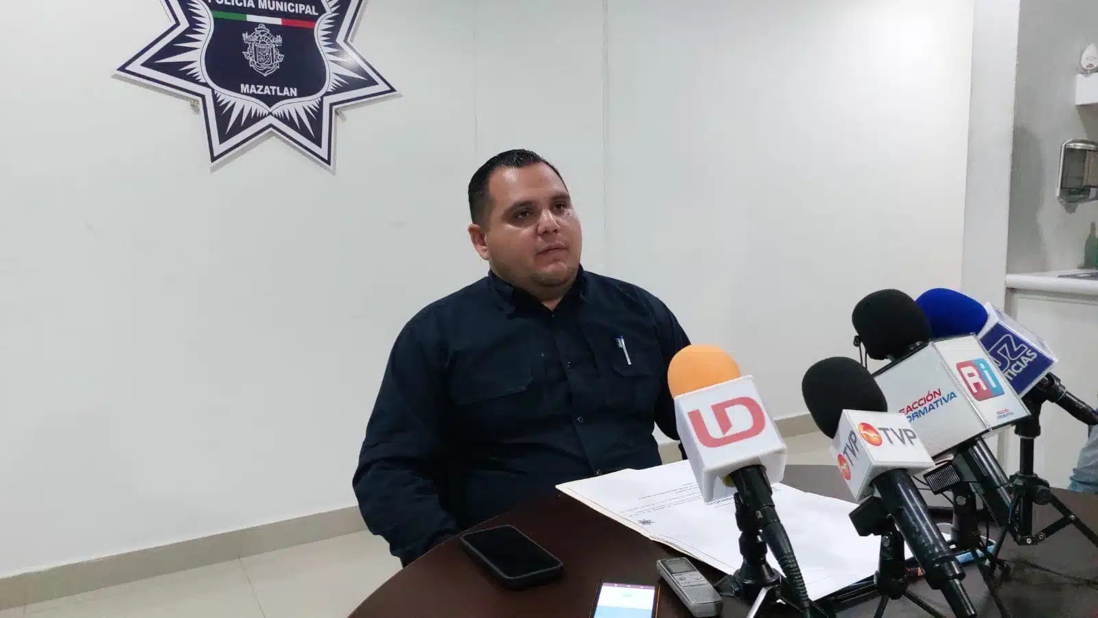 Othoniel Barrón, secretario de Seguridad Pública Municipal, lamentó los hechos.