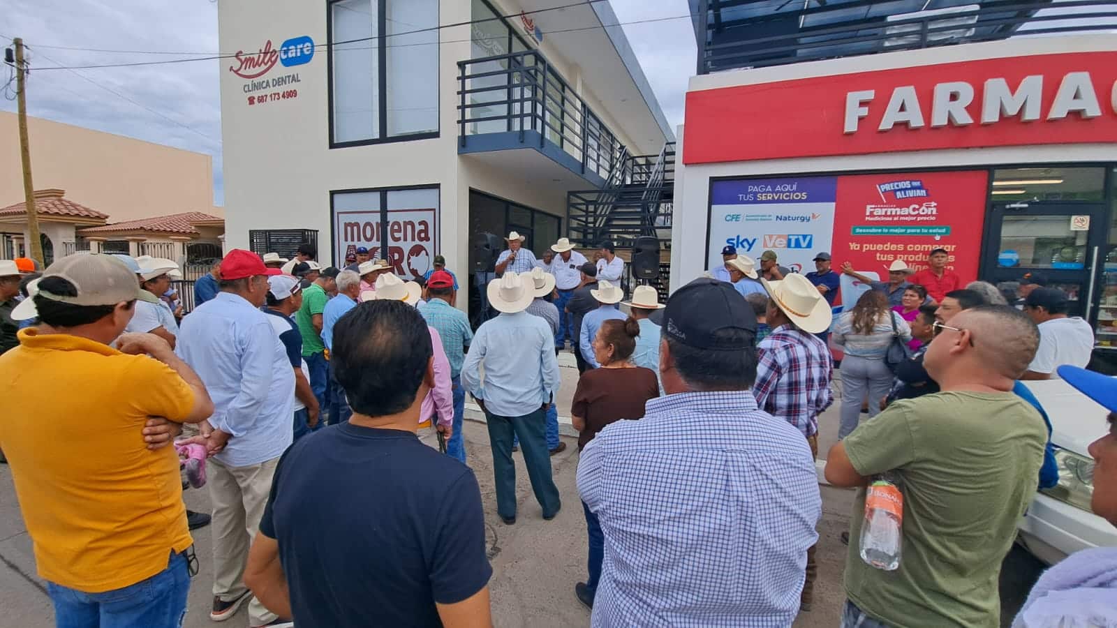 Maiceros de Guasave reunidos.