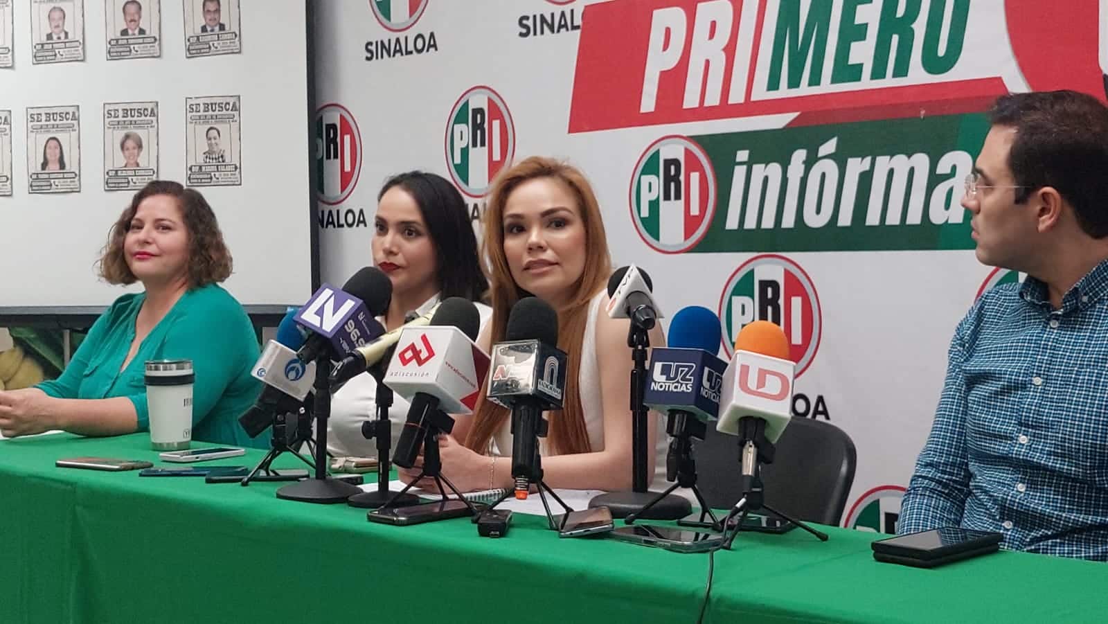 presidenta del Partido Revolucionario Institucional (PRI) en Sinaloa, Paola Gárate Valenzuela