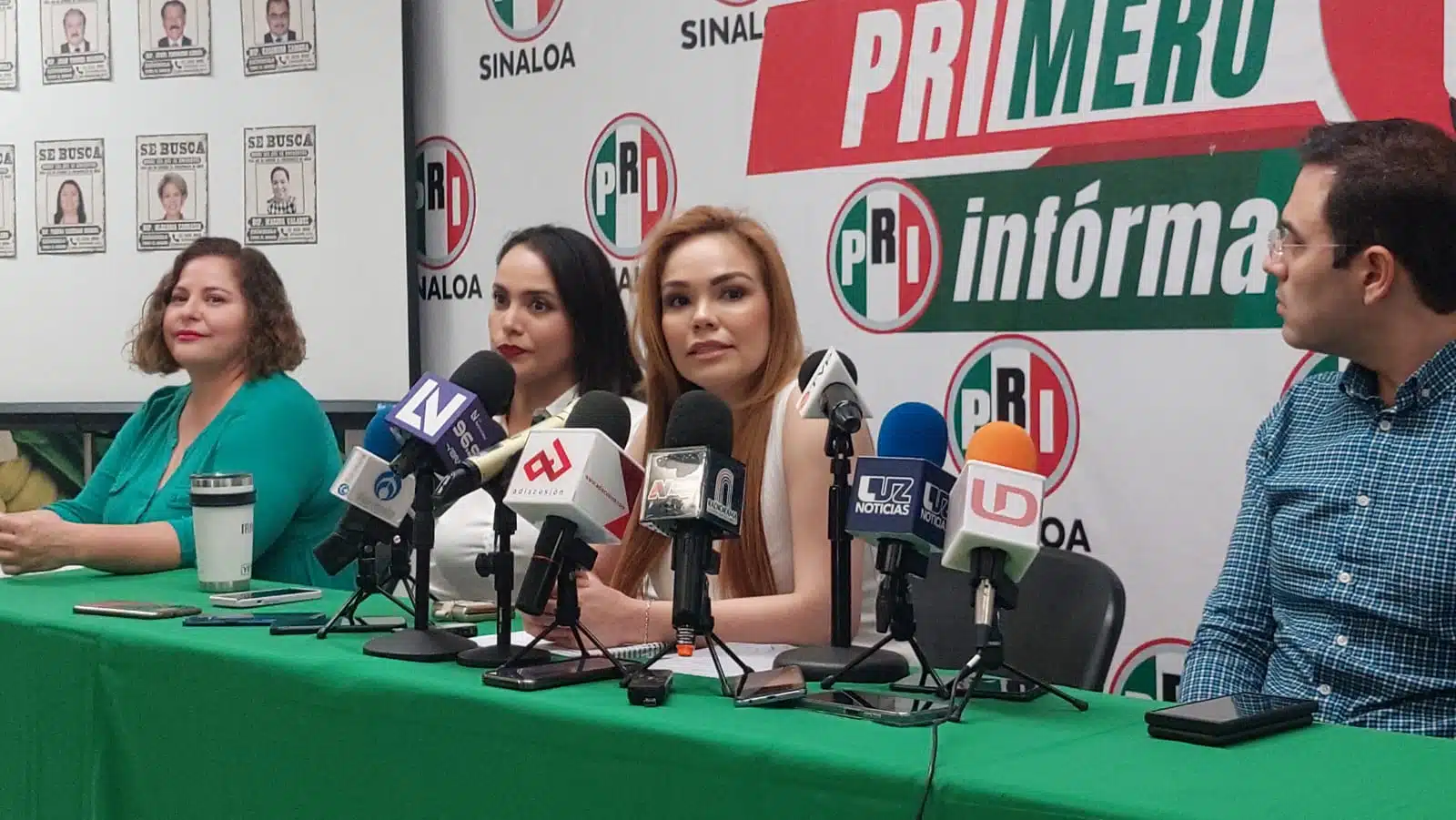 presidenta del Partido Revolucionario Institucional (PRI) en Sinaloa, Paola Gárate Valenzuela