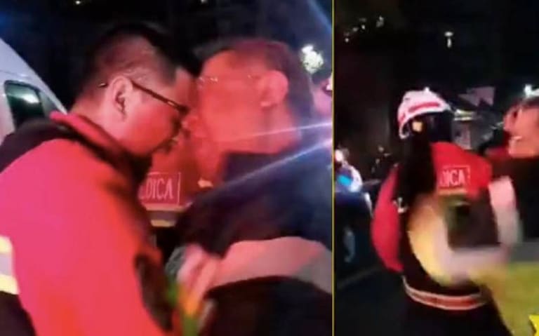 Paramédicos arman zafarrancho en CDMX; se olvidan de atender a paciente