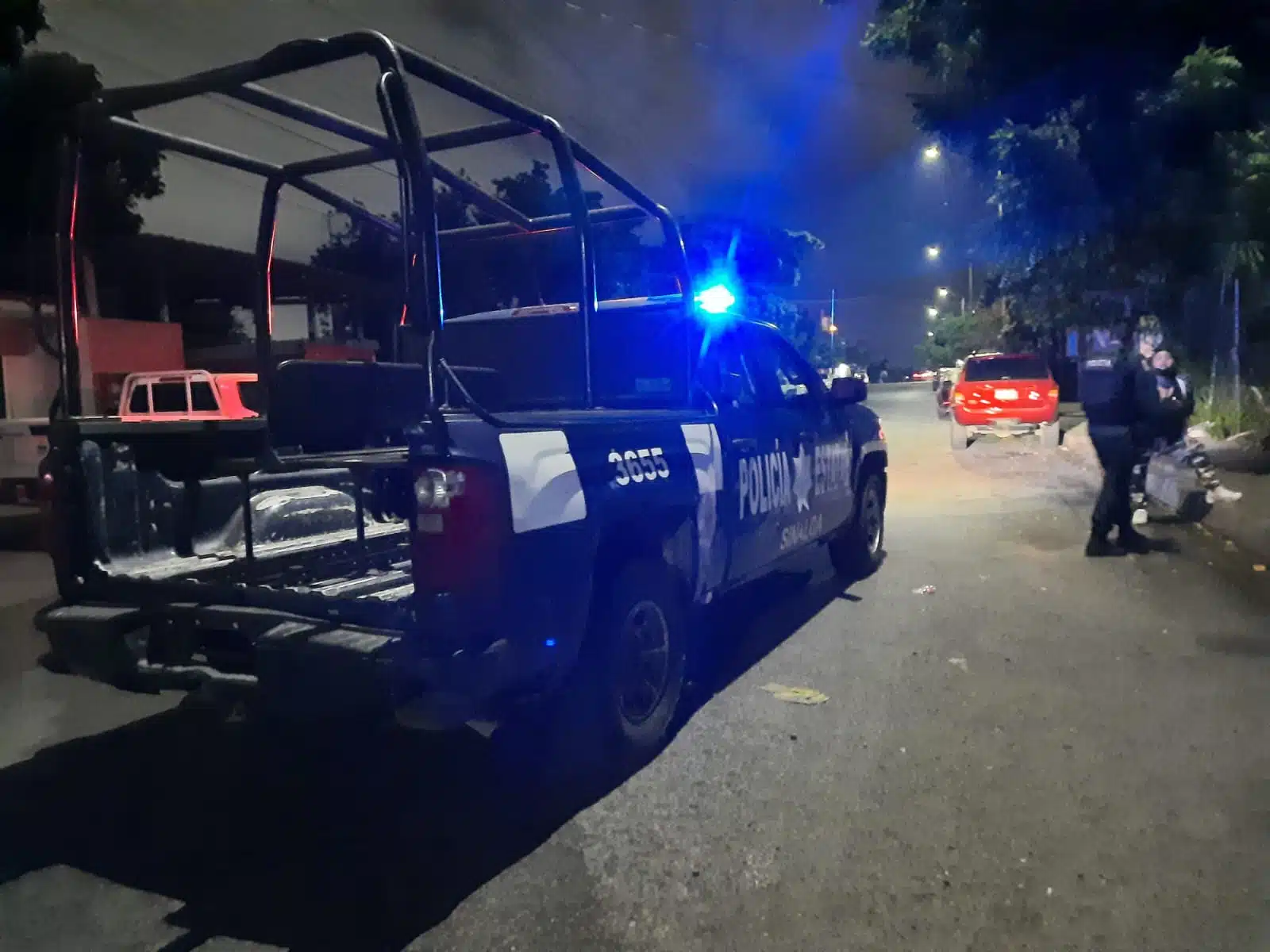 Patrulla de Policías en Culiacán