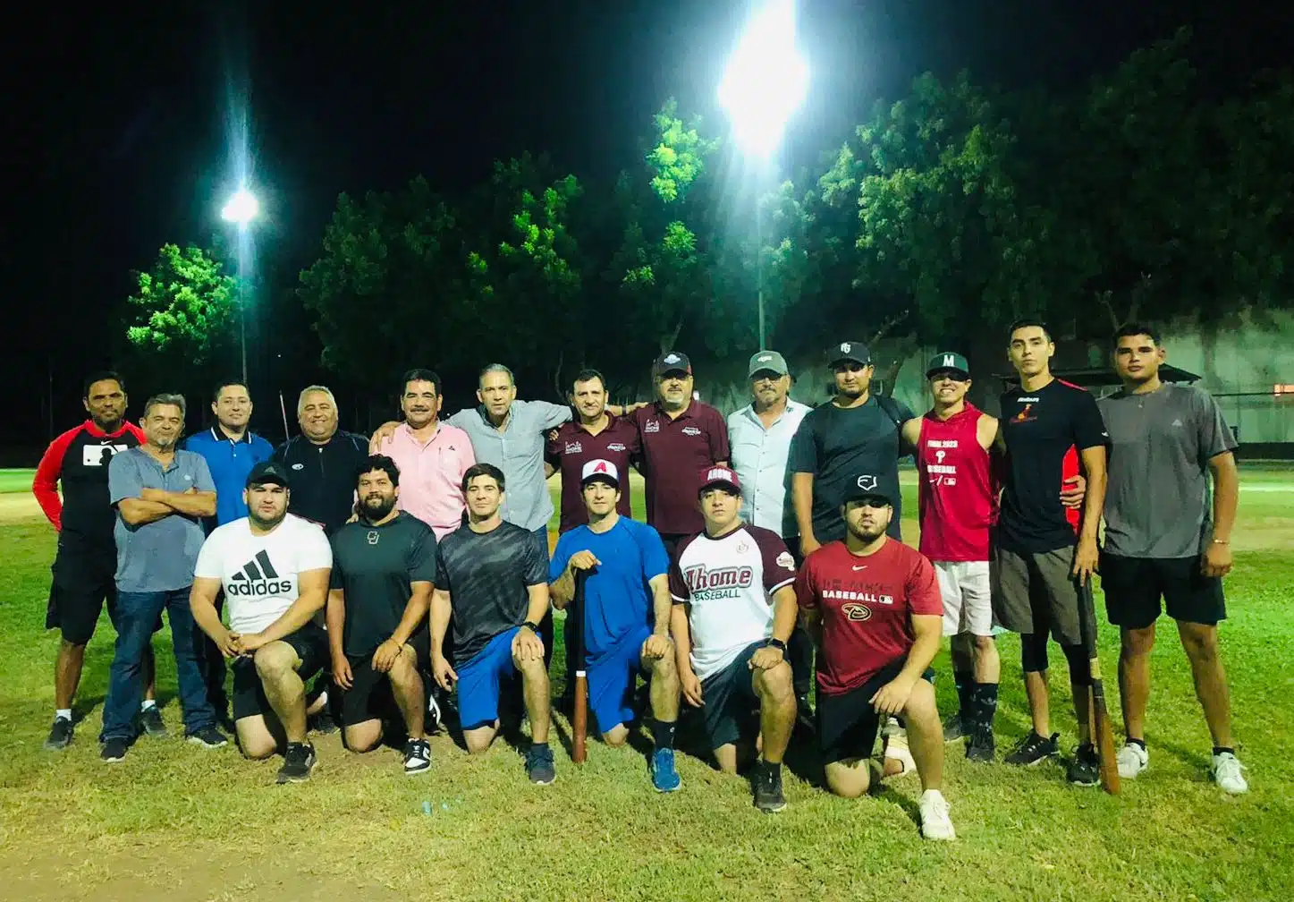 Peloteros ahomenses que lograron el pase al Campeonato Nacional de Beisbol de Primera Fuerza