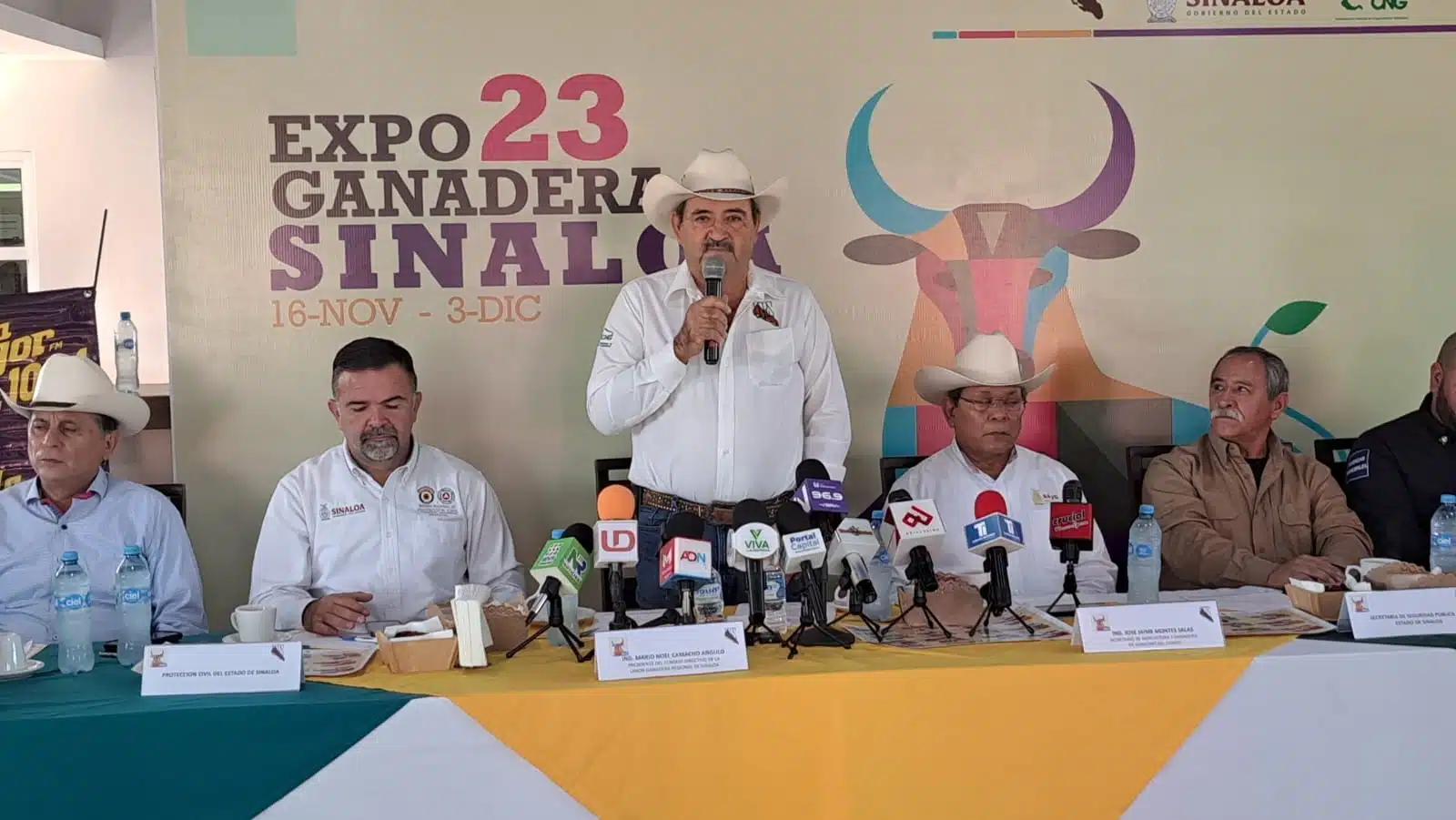 Presentación de la Expo Ganadera 2023 en Culiacán