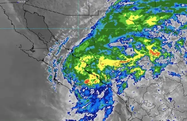 Pronostico de trayectoria y evolución de la tormenta tropical Norma en el golfo de California y camino a Sinaloa. SMN