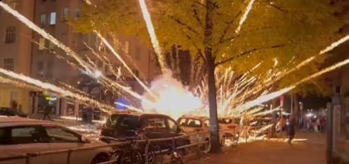 Protestas pro Palestina provocan caos en Alemania