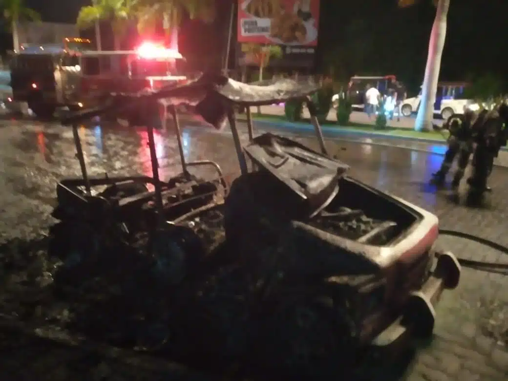 Pulmonía incendiada en Mazatlán