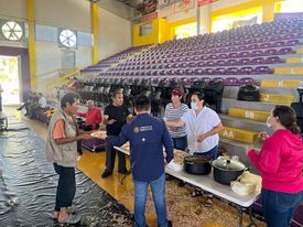 En Guasave casi mil personas tuvieron que ser refugiadas en albergues que se habilitaron desde el sábado por la contingencia.