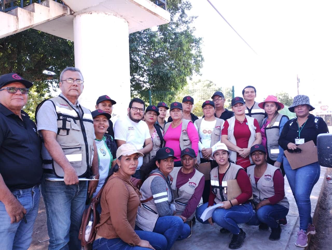 Trabajadores de la Secretaría de Bienestar y Desarrollo Sustentable