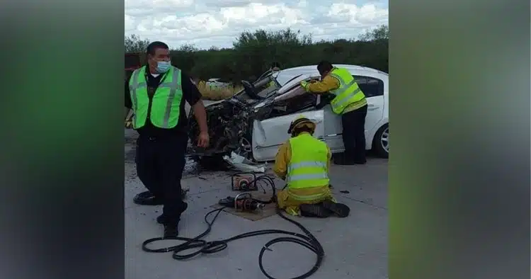 Accidente carretera internacional Navojoa-Los Mochis