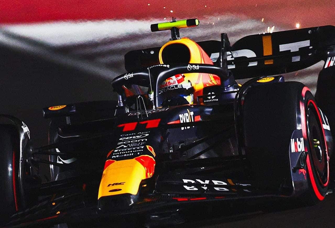 Carro de Sergio “Checo” Pérez en Fórmula 1