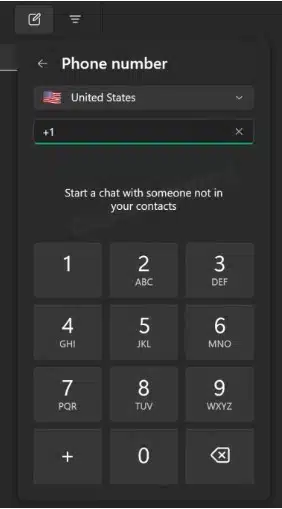 WhatsApp implementa nuevo teclado numérico